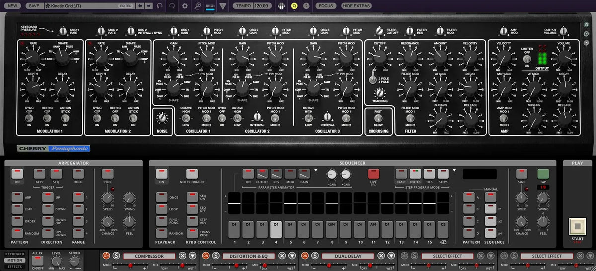 Cherry Audio Pentaphonic