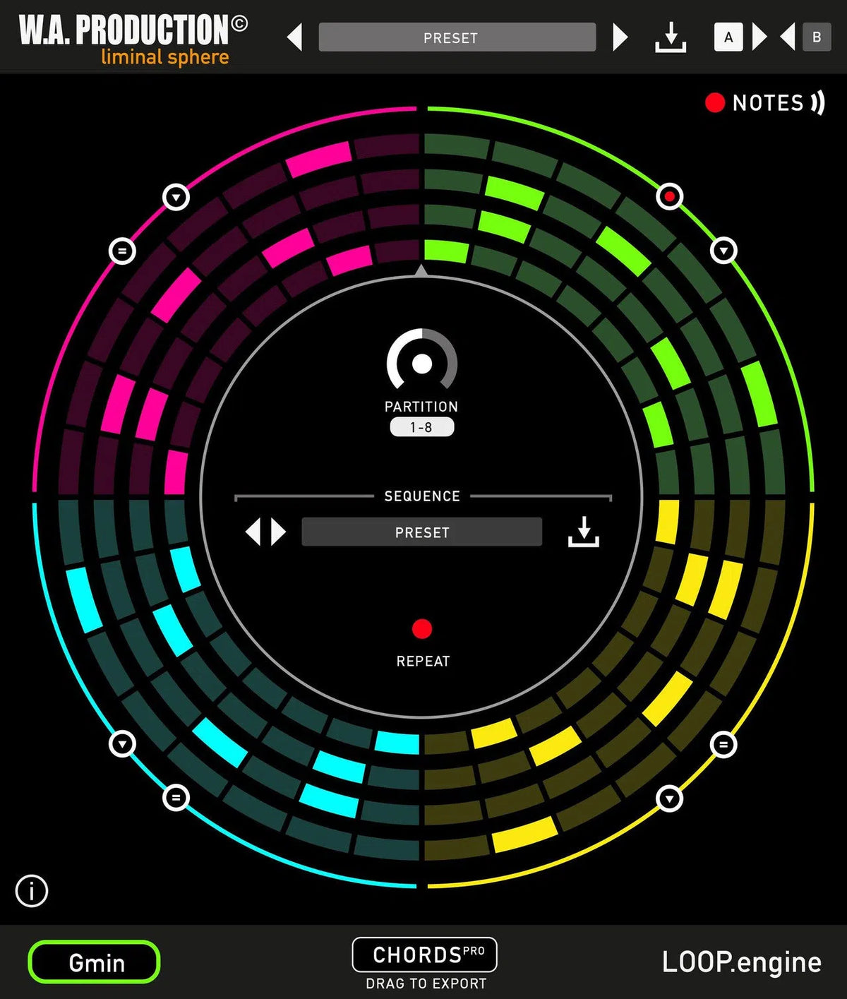 W. A. Production Chords Pro + Notes