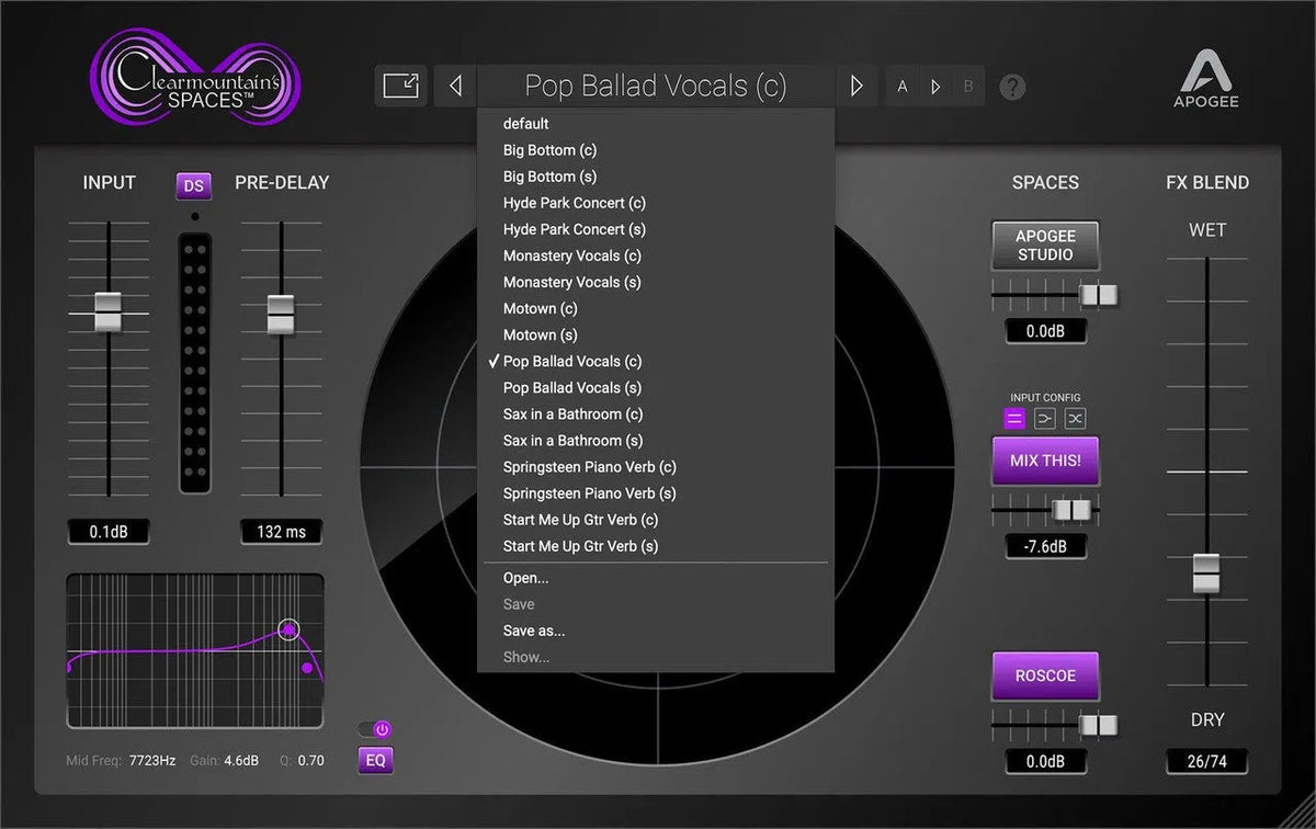 Apogee Clearmountain&#39;s Spaces