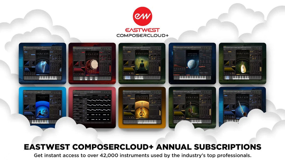EastWest ComposerCloud Plus 1 Year Subscription