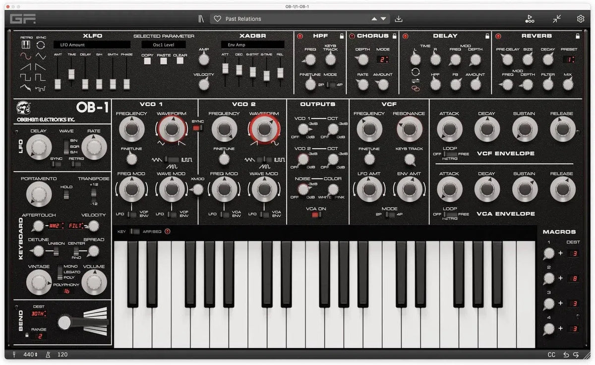 GForce Oberheim OB-1