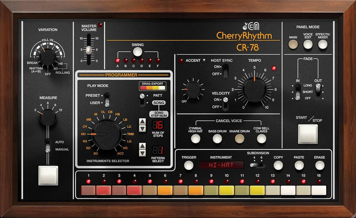 Cherry Audio CR-78 Drum Machine
