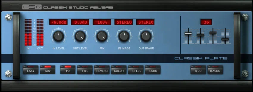 IK Multimedia CSR Plate Reverb