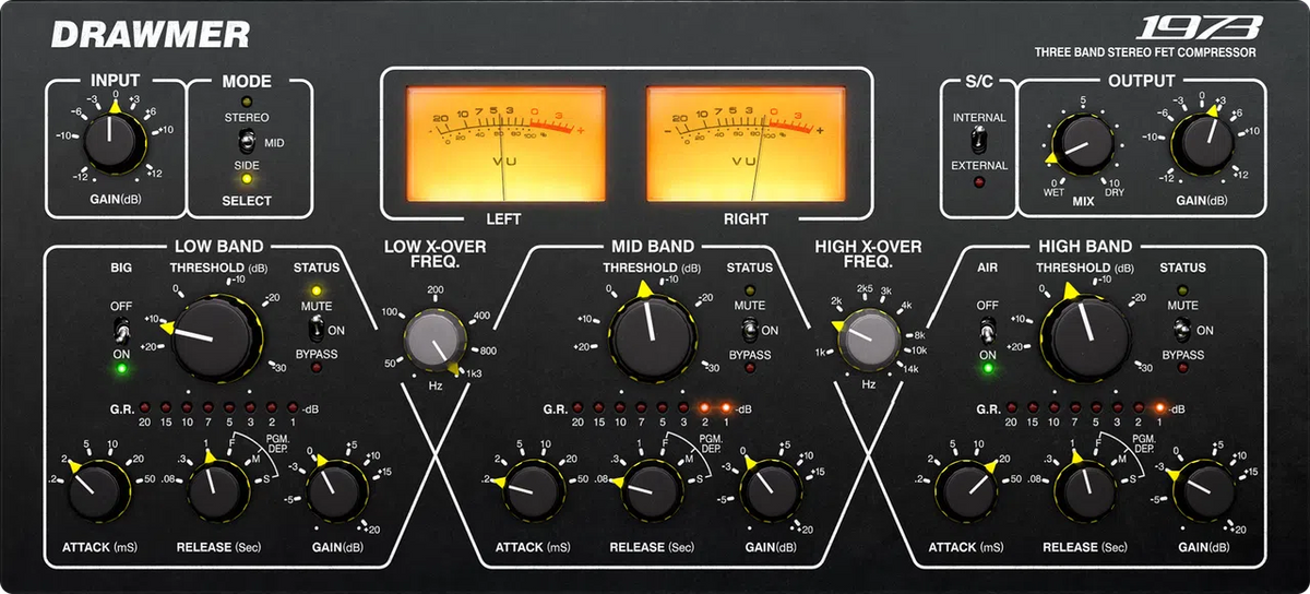 Softube Drawmer 1973 Multi-Band Compressor