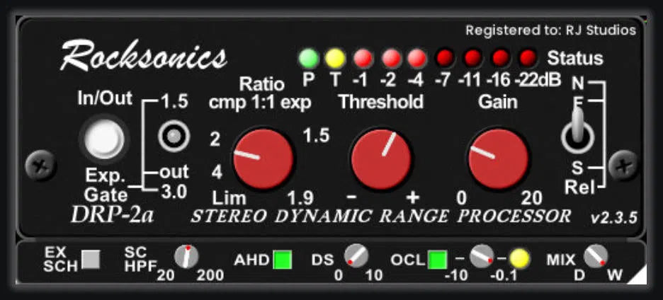 Raising Jake Studio DRP2a mkll