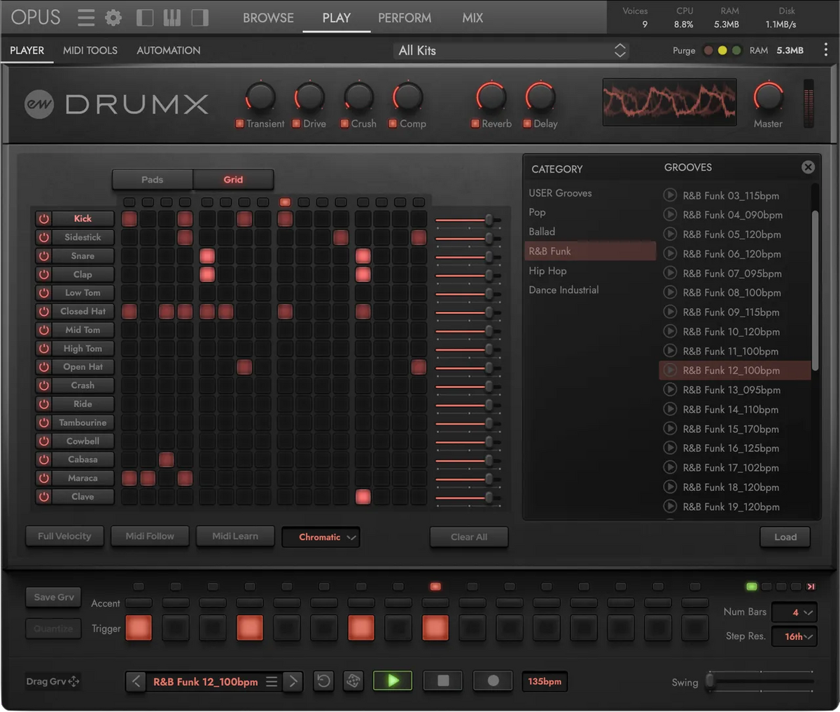EastWest DrumX