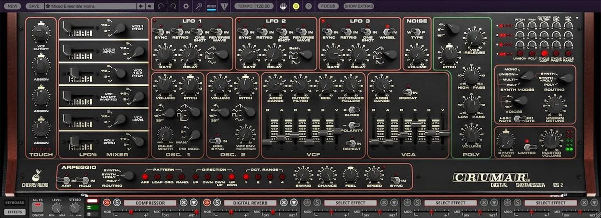 Cherry Audio Crumar DS-2