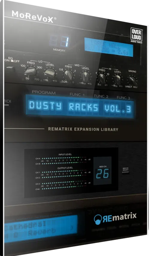 Overloud Dusty Racks Vol. 3 - REmatrix Expansion Library