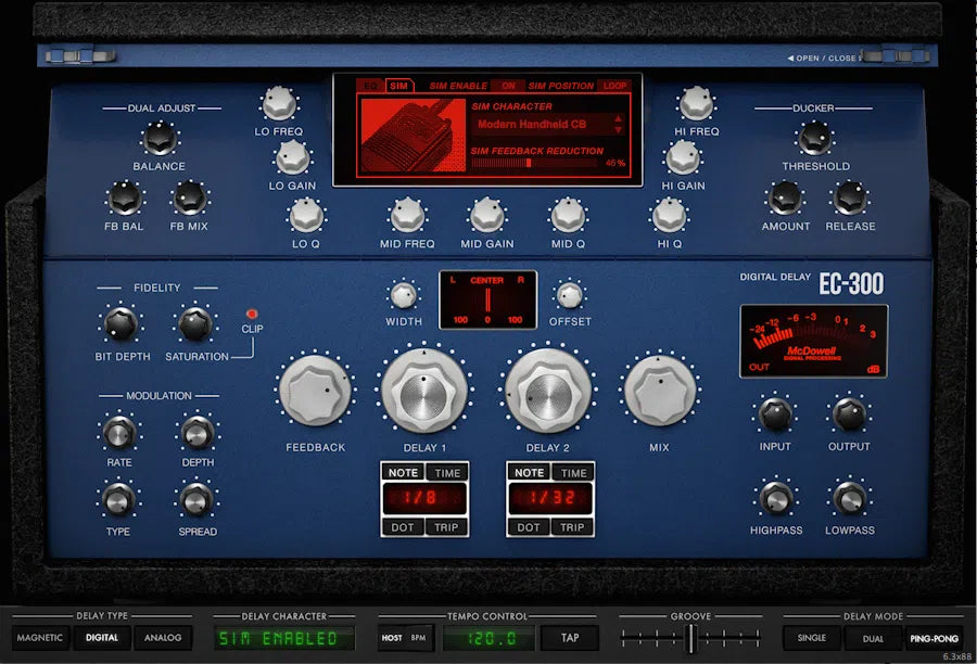 McDSP EC-300 Echo Collection HD v7