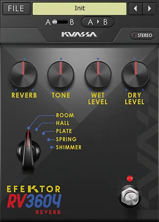 Kuassa Efektor RV3604 Reverb