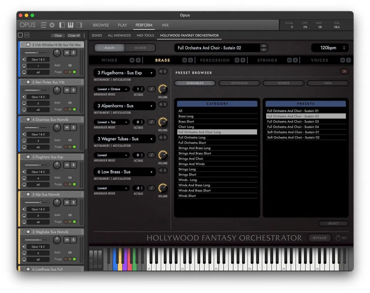 EastWest Hollywood Fantasy Orchestrator