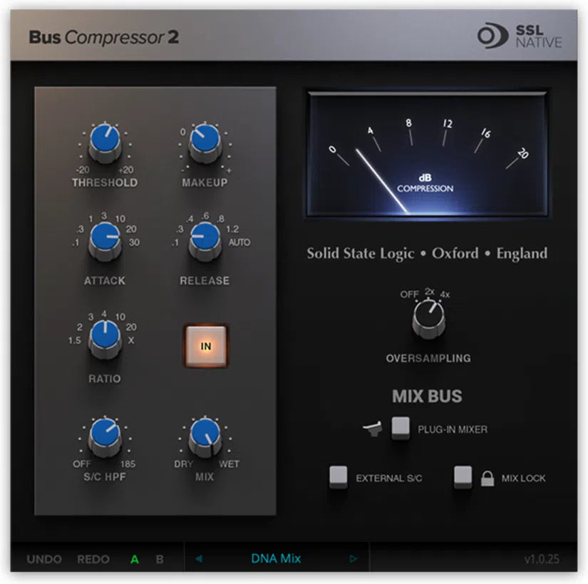 SSL Bus Compressor 2 + Sonible smart:EQ 4 Bundle