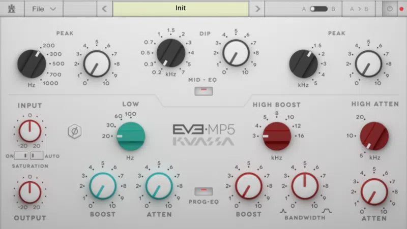 Kuassa EVE-MP5 50's Equalizer