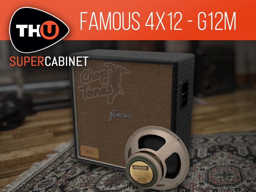 Overloud Famous 4x12 G12M - SuperCabinet IR Library