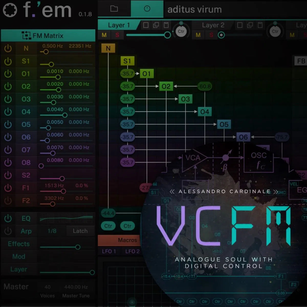Tracktion VCFM Expansion Pack for F.'em