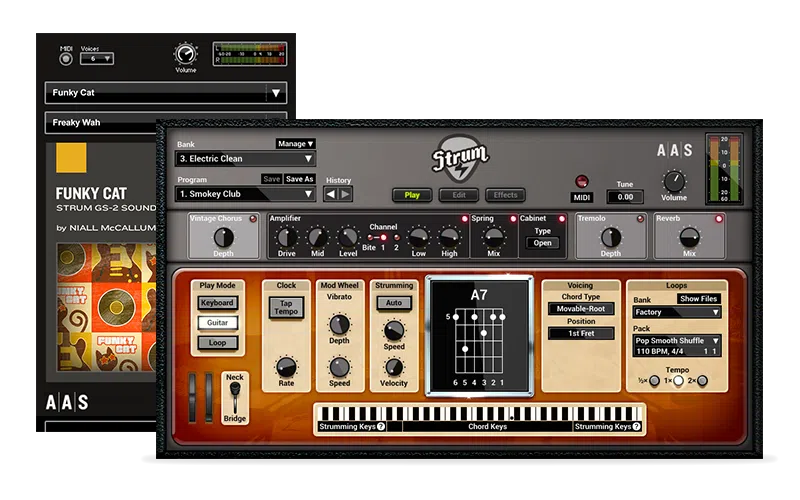 Applied Acoustics Funky Cat - Sound Pack for Strum GS-2