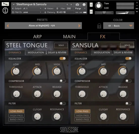 Sonuscore Origins Vol. 1: Steel Tongue &amp; Sansula