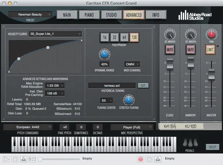 Garritan Abbey Road Studios CFX Concert Grand Upgrade