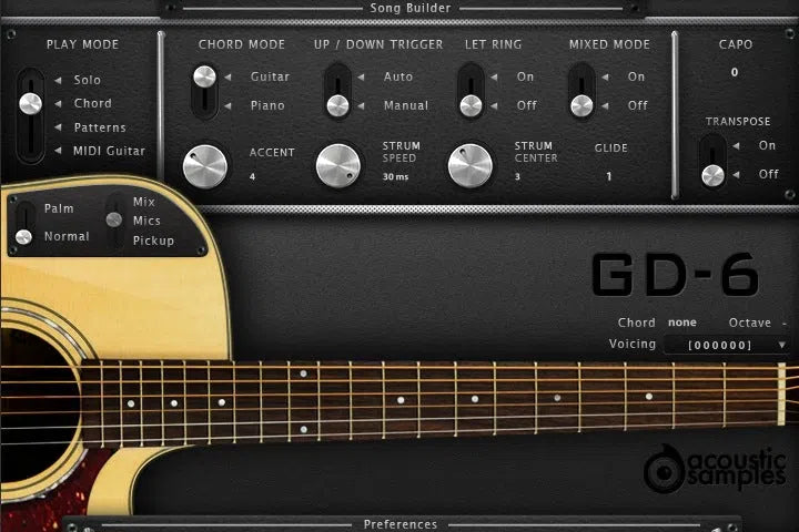 Acousticsamples GD-6 Acoustic Guitar