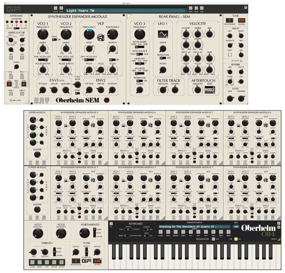 GForce The Oberheim Bundle