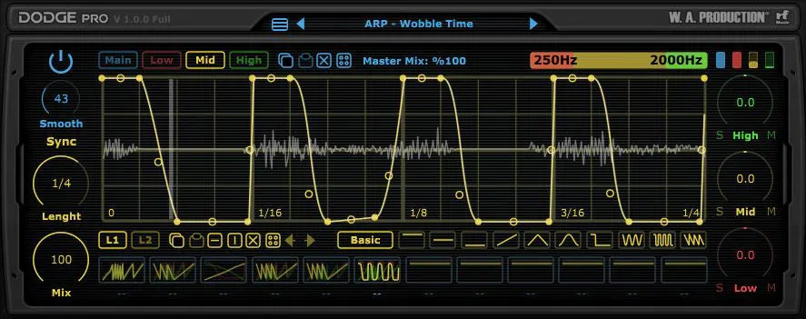 W. A. Production Dodge Pro