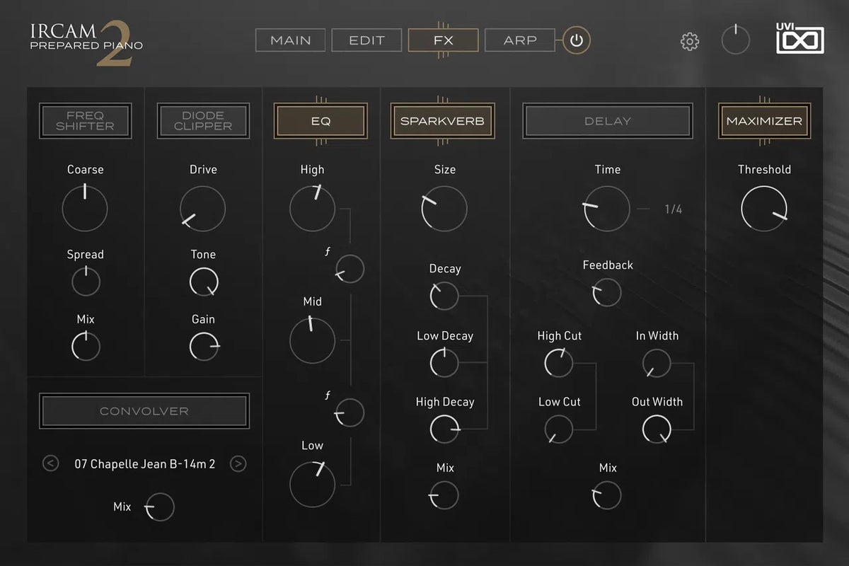 UVI IRCAM Prepared Piano 2
