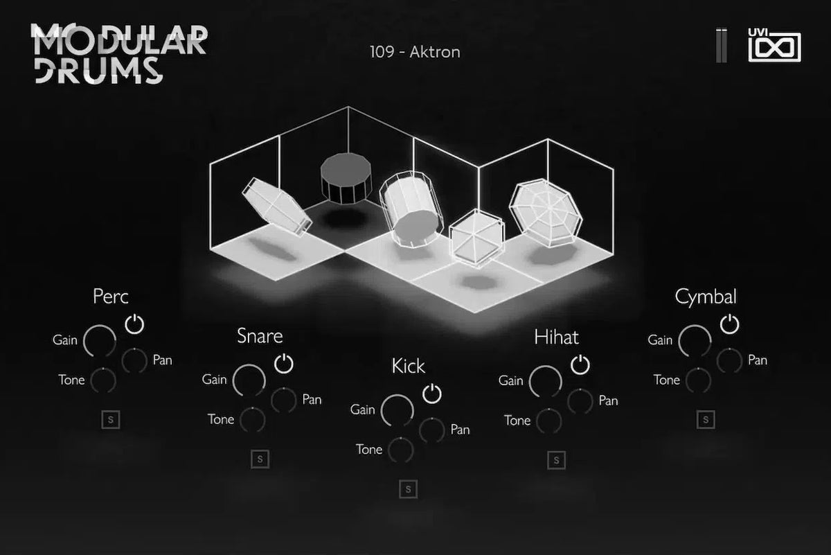 UVI Modular Drums Expansion for Falcon