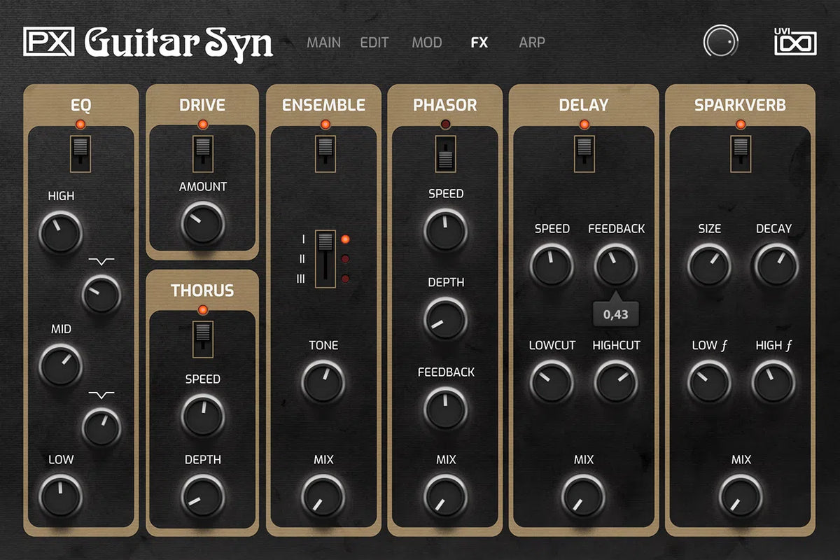 UVI PX Guitar Syn