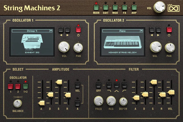 Get 70% off UVI String Machines 2 at Audio Deluxe. The discounted price is $29.