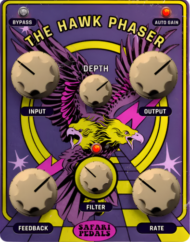 Safari Pedals Hawk Phaser