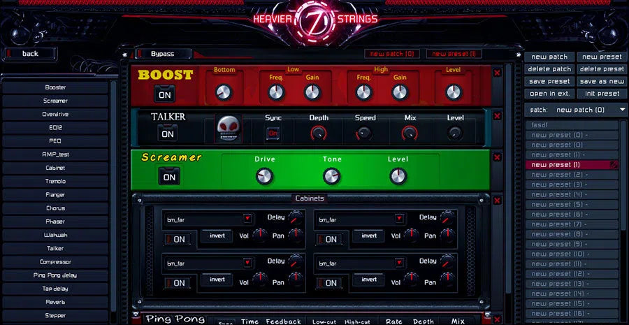 Three Body Tech Heavier7Strings