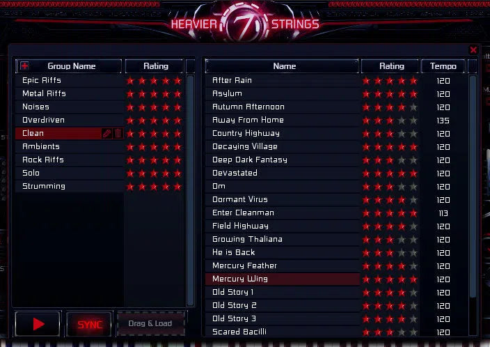 Three Body Tech Heavier7Strings