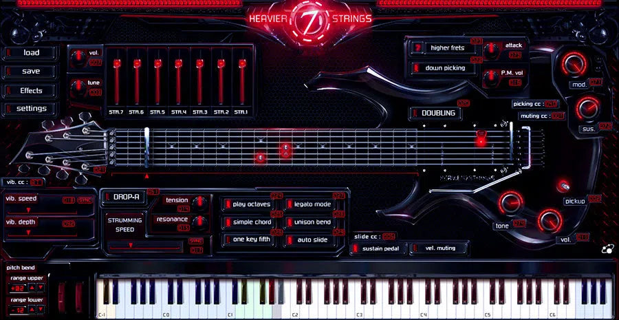 Three Body Tech Heavier7Strings