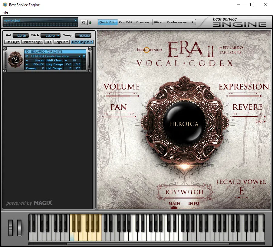 Best Service ERA II Vocal Codex