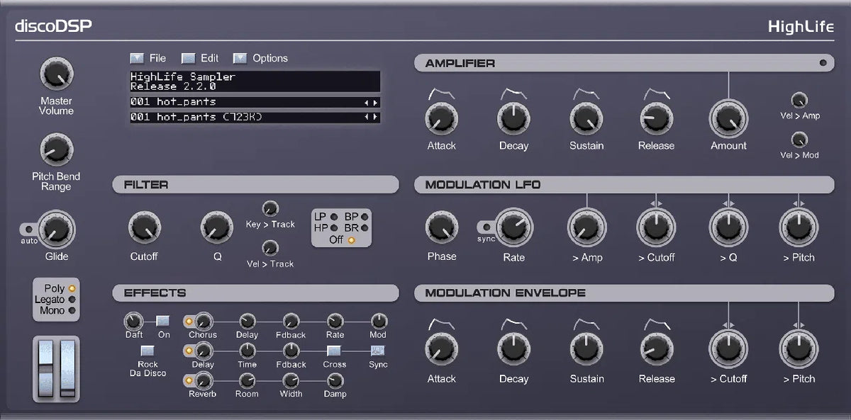 discoDSP HighLife Sampler