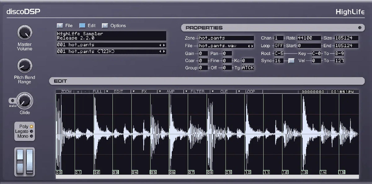 discoDSP HighLife Sampler