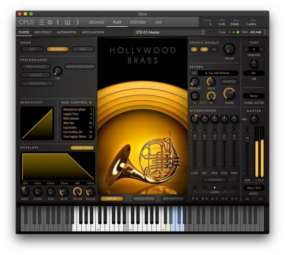 EastWest Hollywood Orchestra Opus Edition