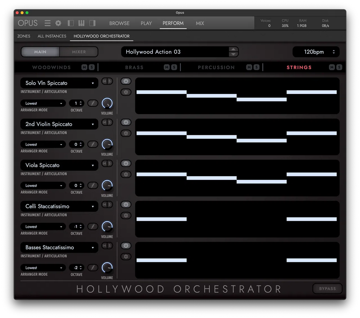 EastWest Hollywood Orchestra Opus Edition