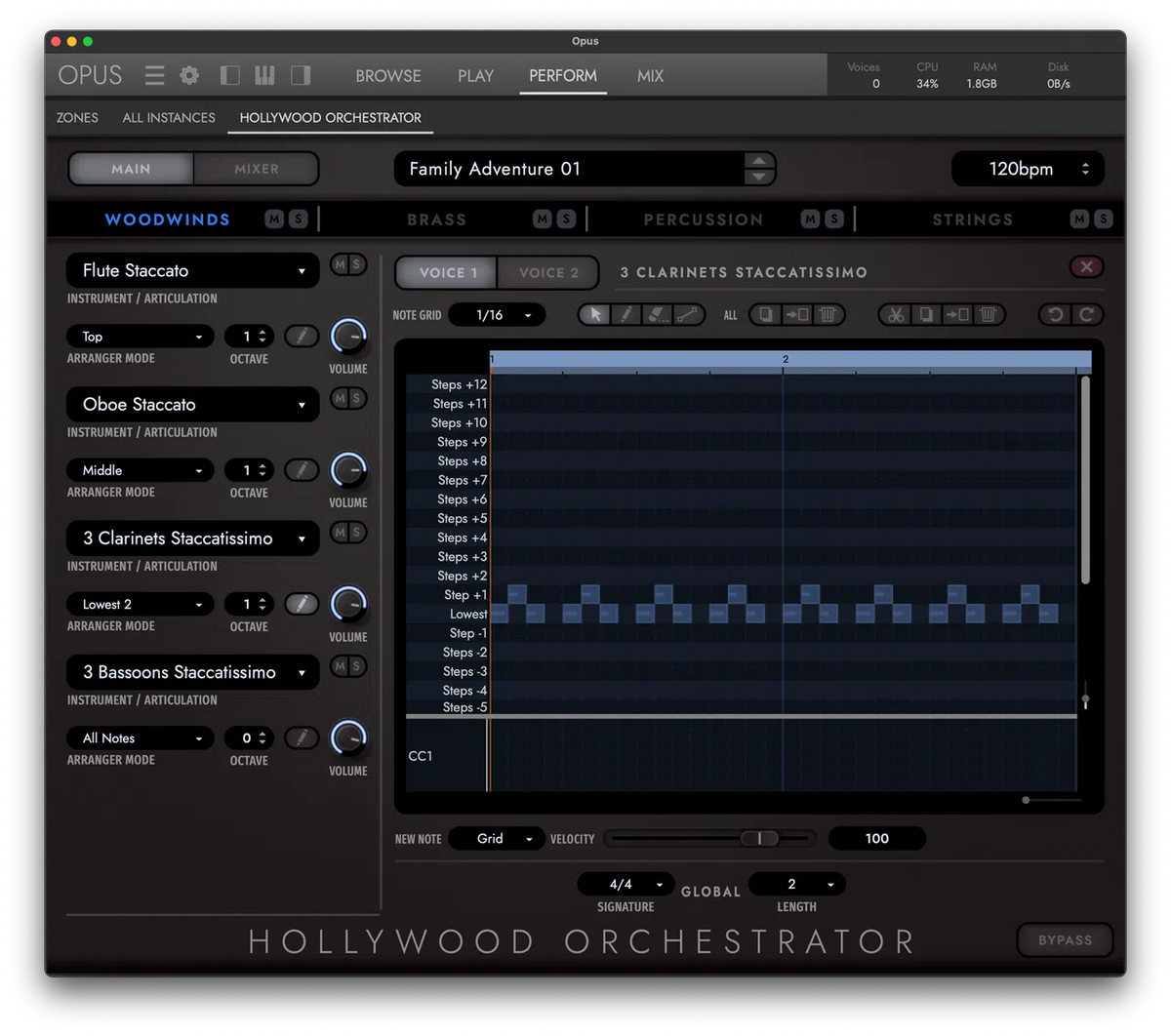EastWest Hollywood Orchestra Opus Edition