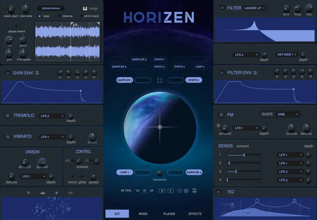 Tracktion HoriZEN