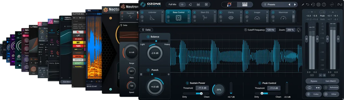 iZotope Music Production Suite 9 Update from Music Production Suite 8.0