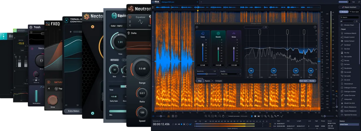 iZotope RX Post Production Suite 9 Crossgrade from RX 12 Advanced