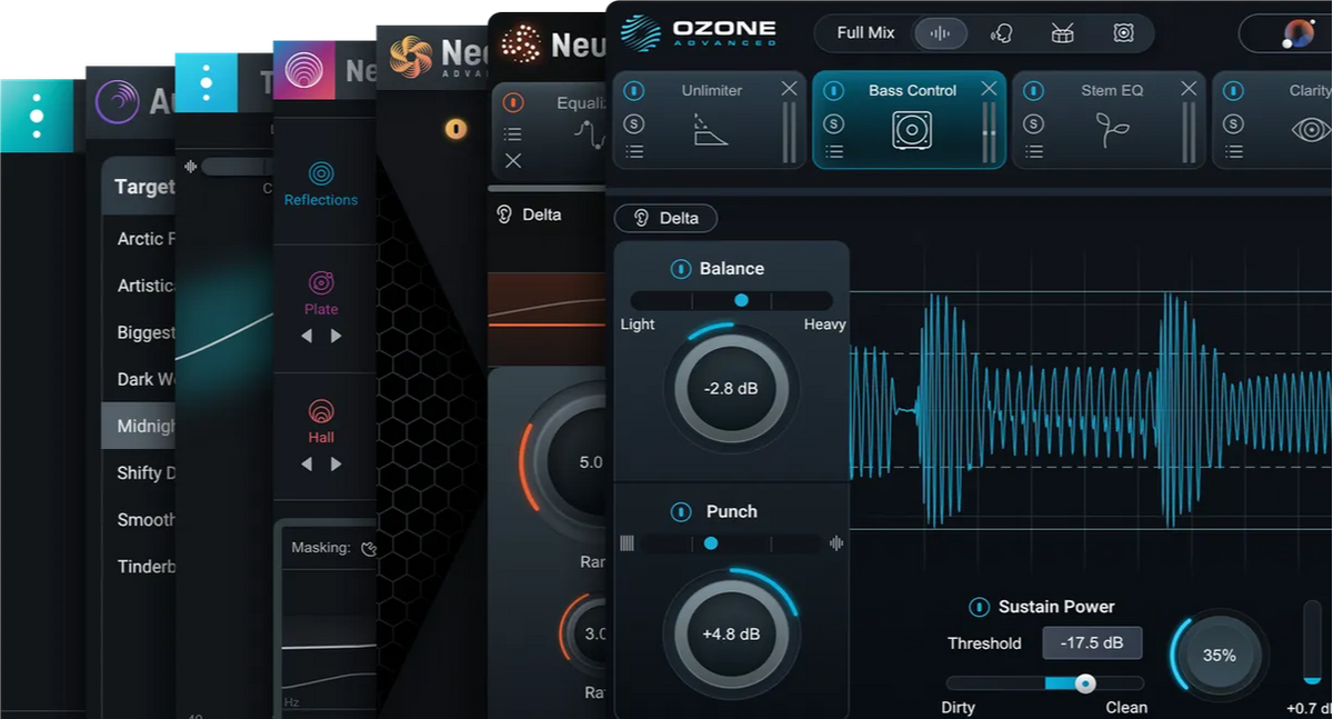 iZotope Mix & Master Bundle Advanced: Crossgrade from Ozone Advanced or Nectar Advanced