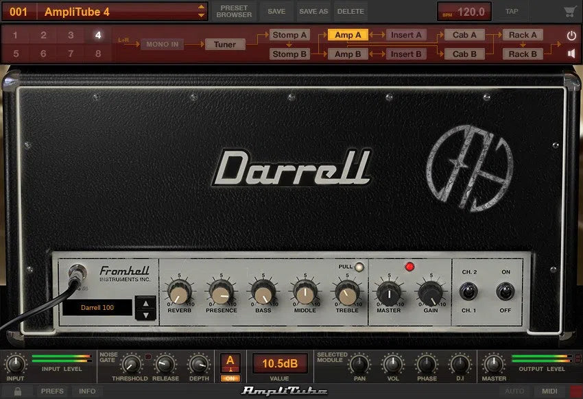 IK Multimedia AmpliTube Dimebag Darrell CFH Collection