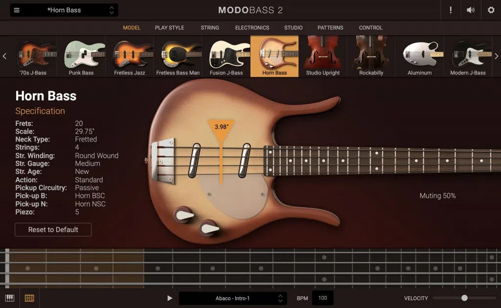 IK Multimedia MODO Bass 2