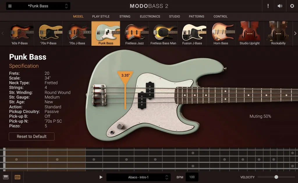 IK Multimedia MODO Bass 2