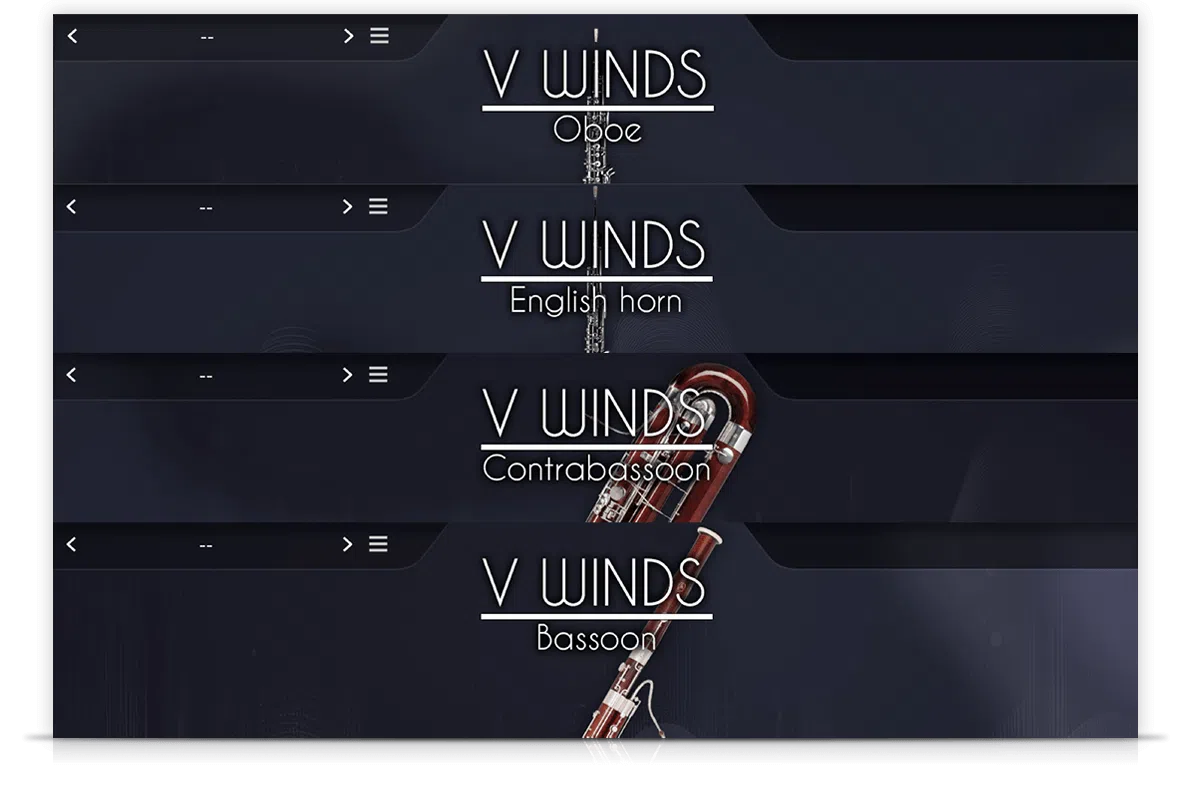 Acousticsamples VWinds Double Reeds