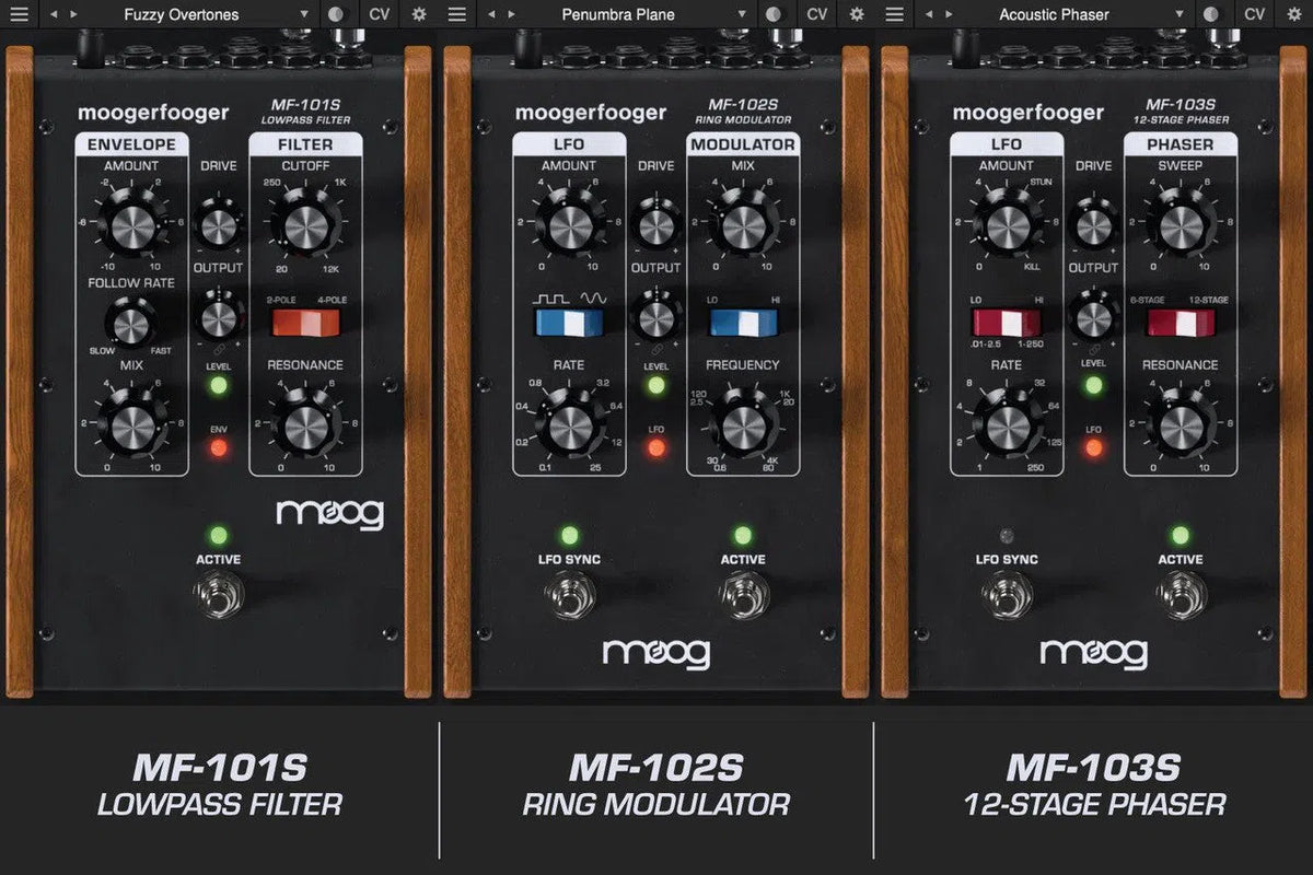 Moog MoogerFooger Software You Pick 4 Custom Bundle