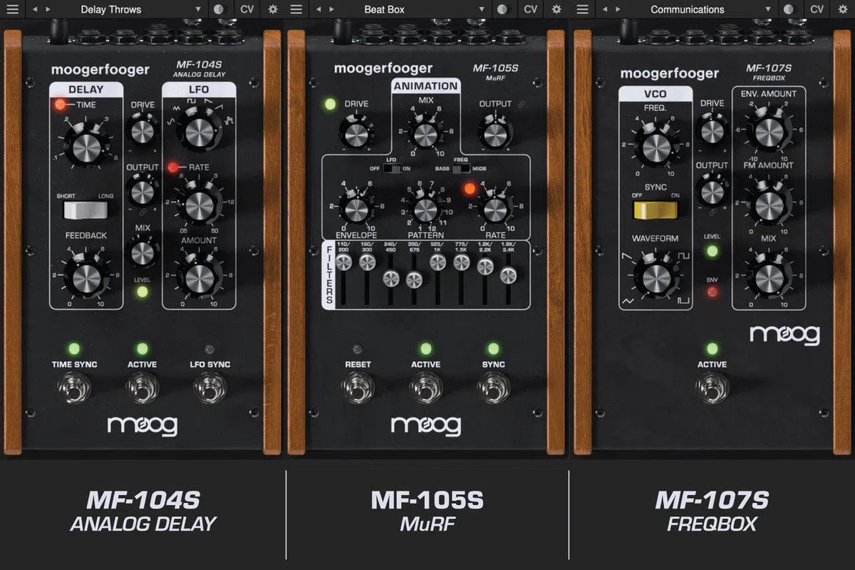 Moog MoogerFooger Software You Pick 2 Custom Bundle