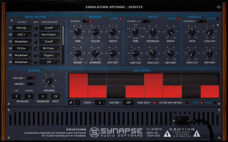 Synapse Audio Obsession